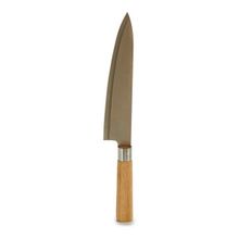 Cuchillo grande mango madera