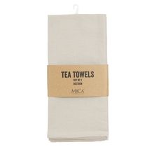 Set toallas de cocina tarano beige 2pzas