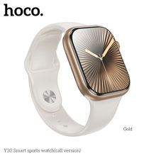 Smartwatch Reloj Inteligente Bluetooth Hoco Y30 Smart Dorado