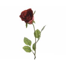 Rose polyester / rosa artificial rojo