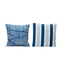 Cojin decorativo Brisa azul 45x45cm surtx2