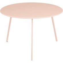 Mesa central h38xd58cm rosa