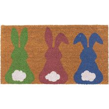 Tapete de entrada Bunny Trio