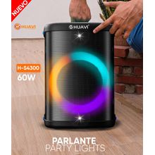 Parlante Huavi Con Microfono Inalambrico de 60W  H-S4300