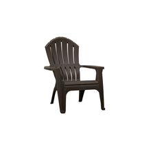 Silla de exterior plástico café Adirondack