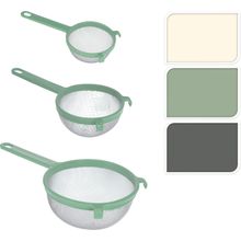 Set.3 coladores plastico surtx3