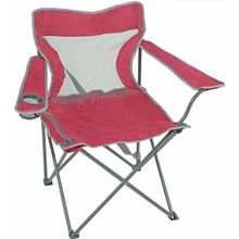 Silla de camping color surtido (azul y rojo) xl