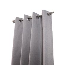 Cortina Blackout  gris 229X135Cm