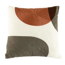 Cojin kind beige cafe gris 45x45cm