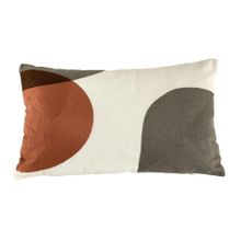 Cojin kind beige cafe gris 50x30cm