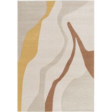 Alf Urban Lineas Abstractas Amarillo Salmon Beige 120x170cm