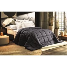 Edredon sueno intenso 2plz geo denim - azul