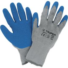 Guantes de poliester elastico p/jardinera media