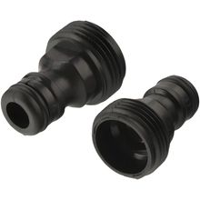 Conector macho con rosca exterior