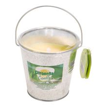 Cubo Vela Citronela10Cm.Metal