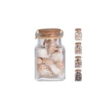 Tarro Cristal Conchas 5X9Cm 4A