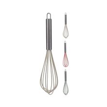 Batidor de globo silicona con manga de acero inox surtx3