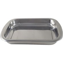 Bandeja asadera 38 x 25cm inox linea lyon