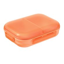 Tapper hermetico nutri de plastico naranja