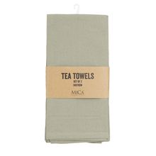 Set toallas de cocina tarano l. verde 2pzas