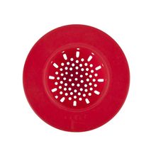 Colador de fregadero rojo