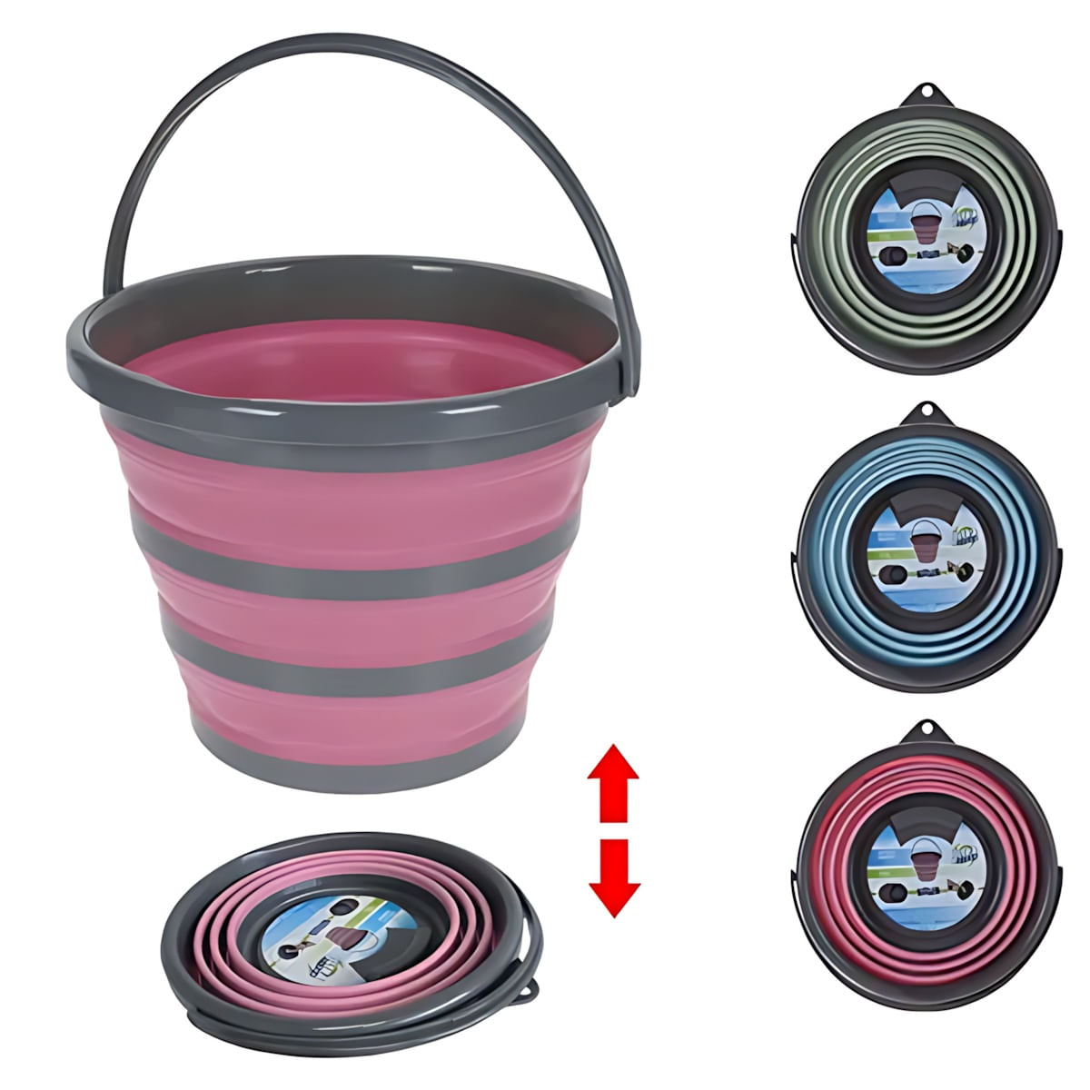 Cubo plegable 10l