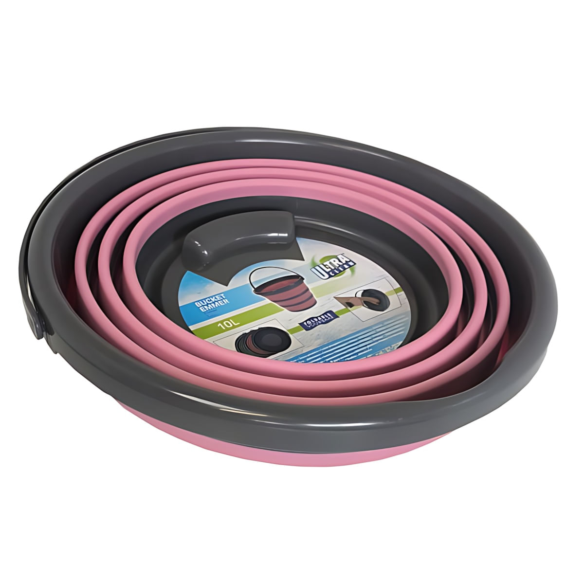 Cubo plegable 10l