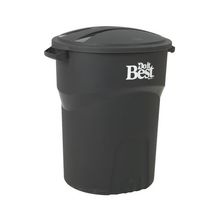 32 gal blk trash can