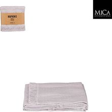 Set de servilletas villia gris 4pzas