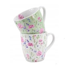 Mug gerlinda 480ml floral surt.x2