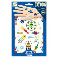 Set tatuajes temporales Spaceships