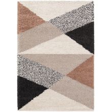 Alf Gipsy Triangulos Beige Salmon gris 120x170cm