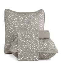 JUEGO DE SABANAS MALHA IN COTTON GRIS BLITZ