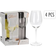 Set de copa p/vino 4pzas 410ml