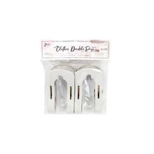 Ganchos de ropa doble prensilla jumbo 2