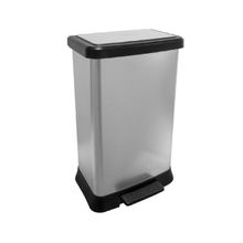Papelera lexuss 55 l metalizada