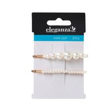 Clip para el cabello perla set 2pzas 3c
