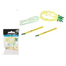 Clip para el cabello frut set 4pzas 4cs