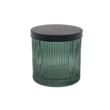 Algodonero vidrio Mila verde negro