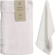 Toalla tocador Essentials blanca 30x50cm