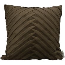 Cojin marron 8x45x45cm
