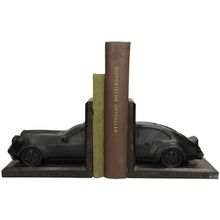 Adorno Sujeta Libros Coche Negro 32X15 Cm