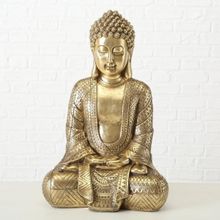Figura decorativa Buda Javen dorada 30cm