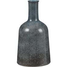 Botella decorativa Oliver azul 35cm