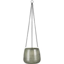 Maceta colgante Benson gris 19cm
