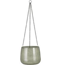 Maceta colgante Benson gris 23cm