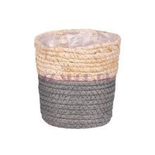 Cesto decorativo Rachel natural gris extra grande