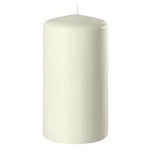 Vela standar pillars blanca 200x80mm