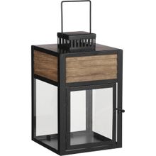 Farol Saga Negro 30X19X19Cm