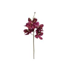 Orquidea artificial purpura 34cm